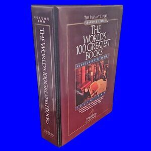 The World's 100 Greatest Books Audiobook Set VOLUME TWO COMPLETE CASSETTES